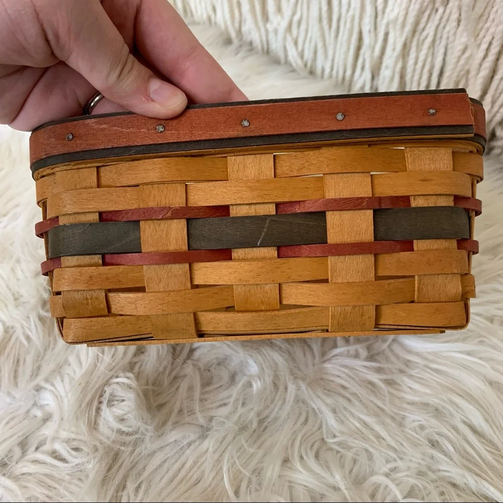 Longaberger 1996 Address Father's Day Basket